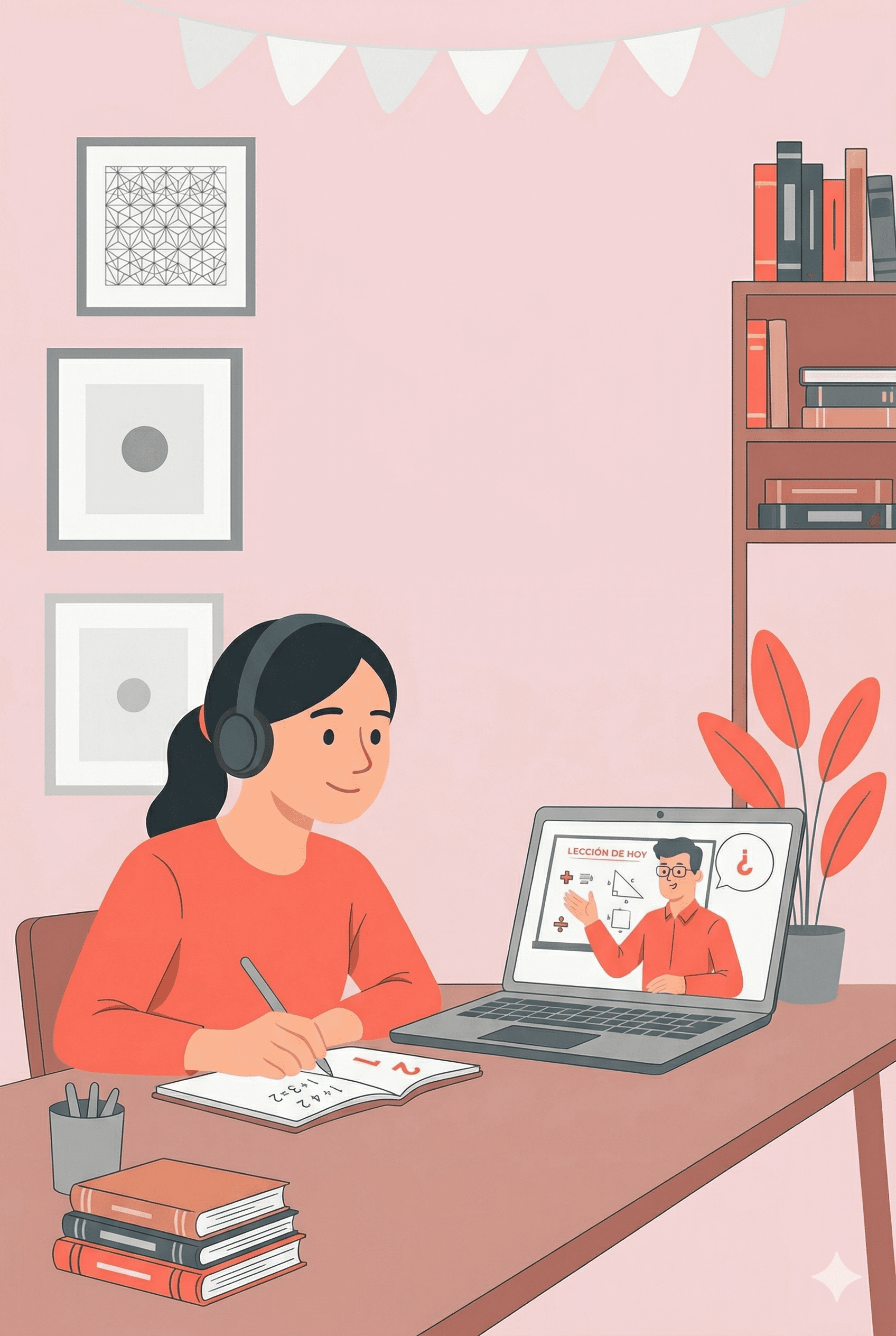 OSS LMS classroom illustration